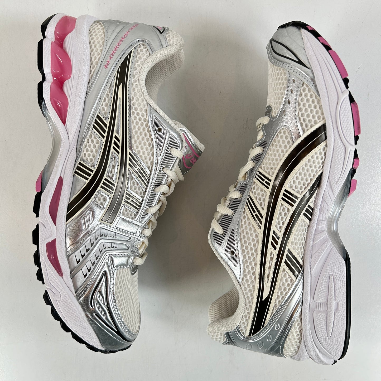 1203A537 103 ASICS GEL-Kayano 14 Cream Sweet Pink (Women's) [USED] - 9.5 M (VNDS)