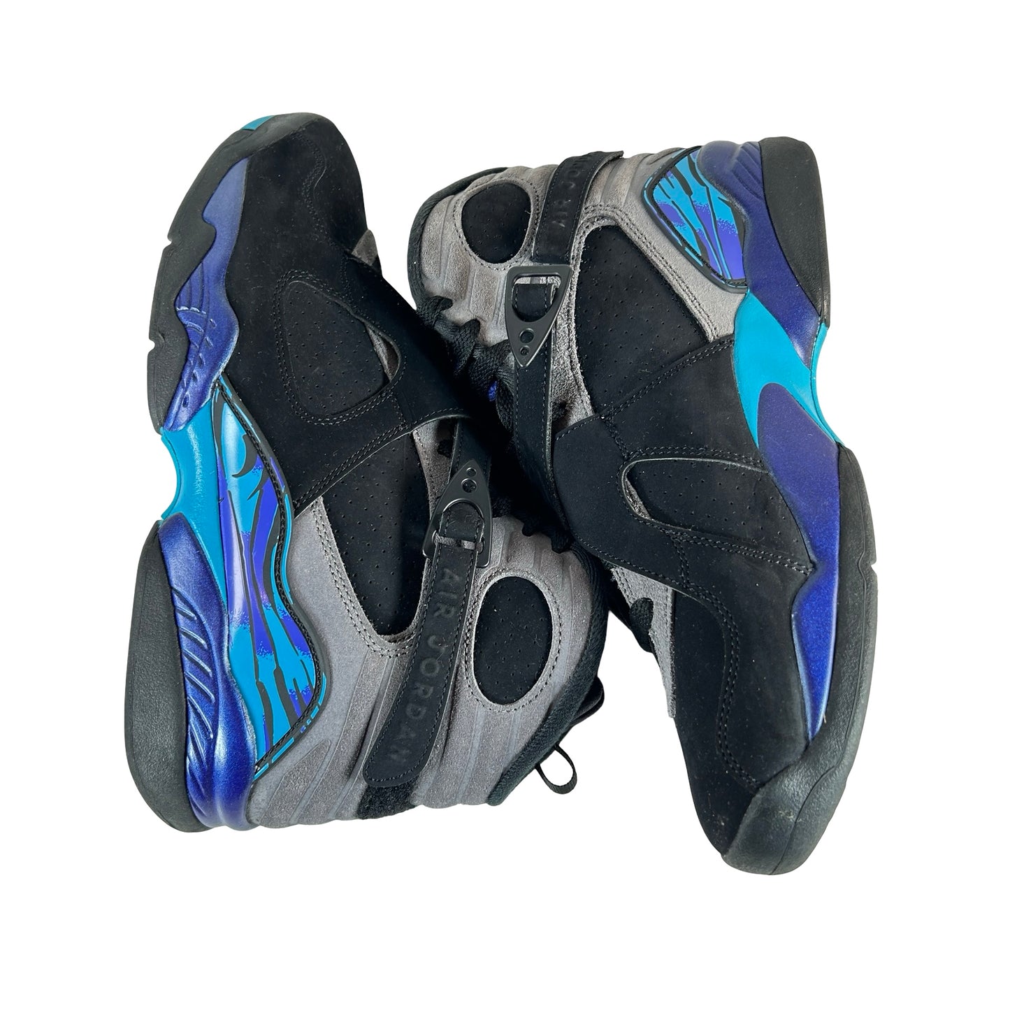 305381 006 Jordan 8 Retro Aqua (2025) [USED] - 9.5 M (Used) (No Box)