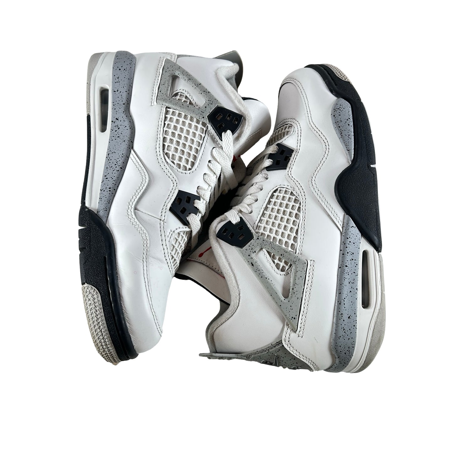 IB4171 100 Jordan 4 Retro White Cement (2025) (GS) [USED] - 5.5 Y (Used) (No Box)