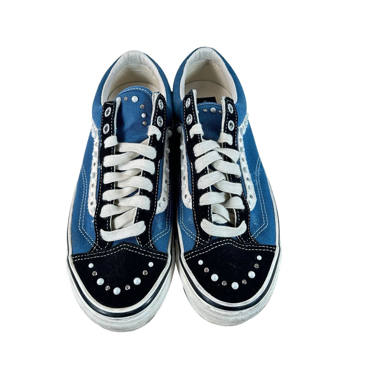VN000E8VYA6 Vans LX Old Skool 36 Pearlized Pack Black Navy [USED] - 10 M (Used4)
