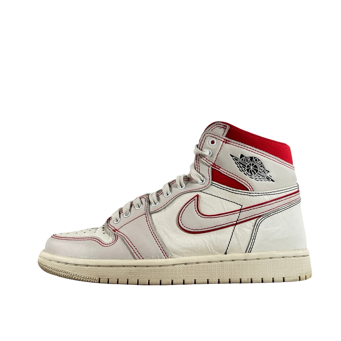 555088 160 Jordan 1 Retro High Phantom Gym Red [USED] - 8 M (Used)