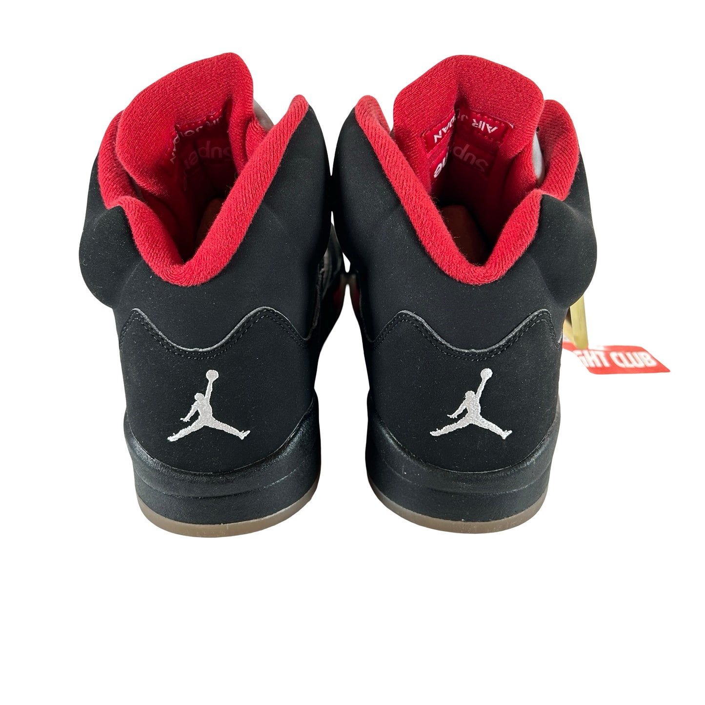 824371 001 Jordan 5 Retro Supreme Black [CONDITIONAL] - 10 M (Yellowing Soles)