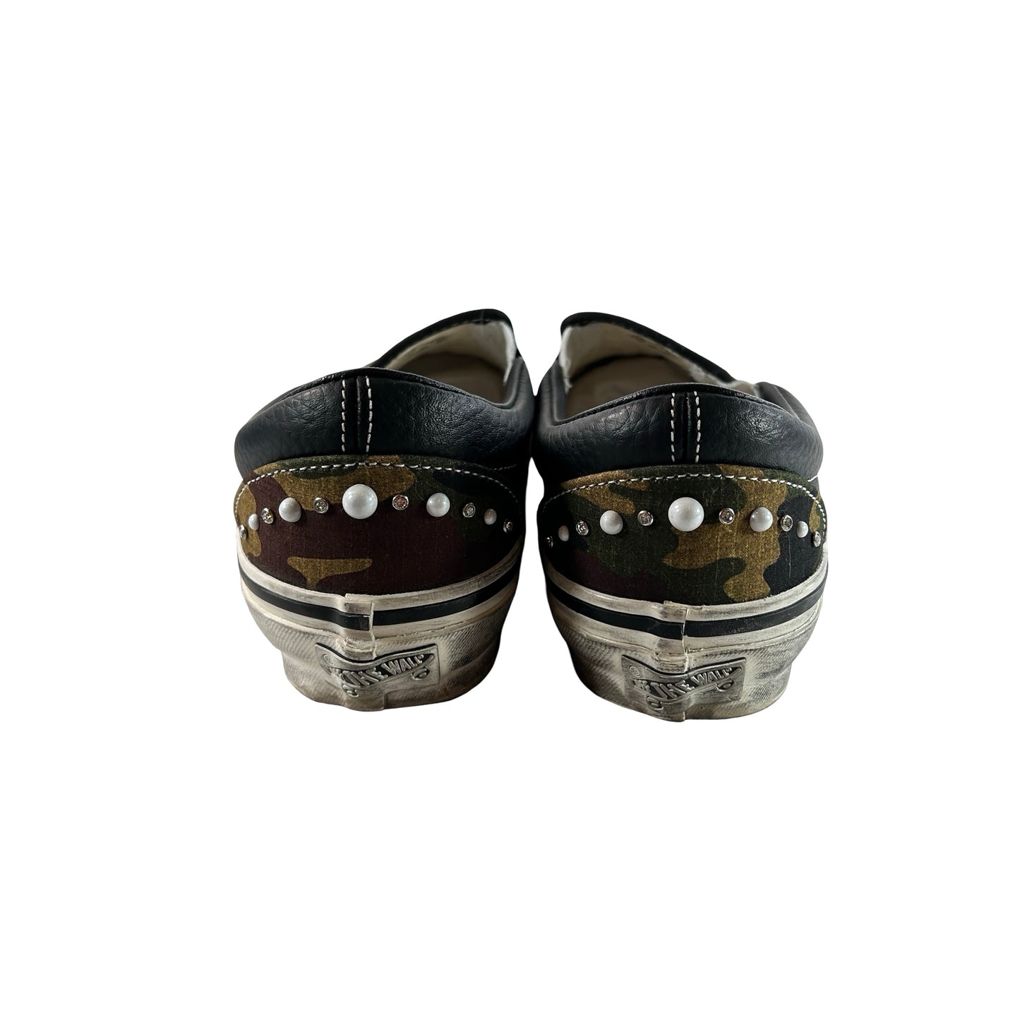 VN000D9PCAK Vans LX Classic Slip-On 98 Pearlized Pack Camo Black [USED] - 7 M (Used)