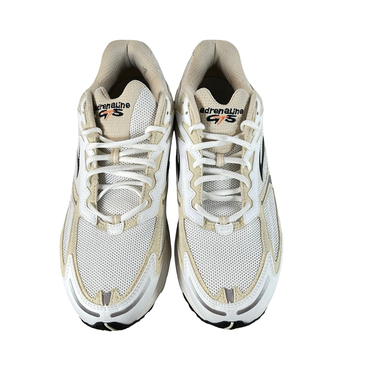110485 1D 109 Brooks Adrenaline GTS 4 White Fog Nectarine [USED] - 12 M (Used)