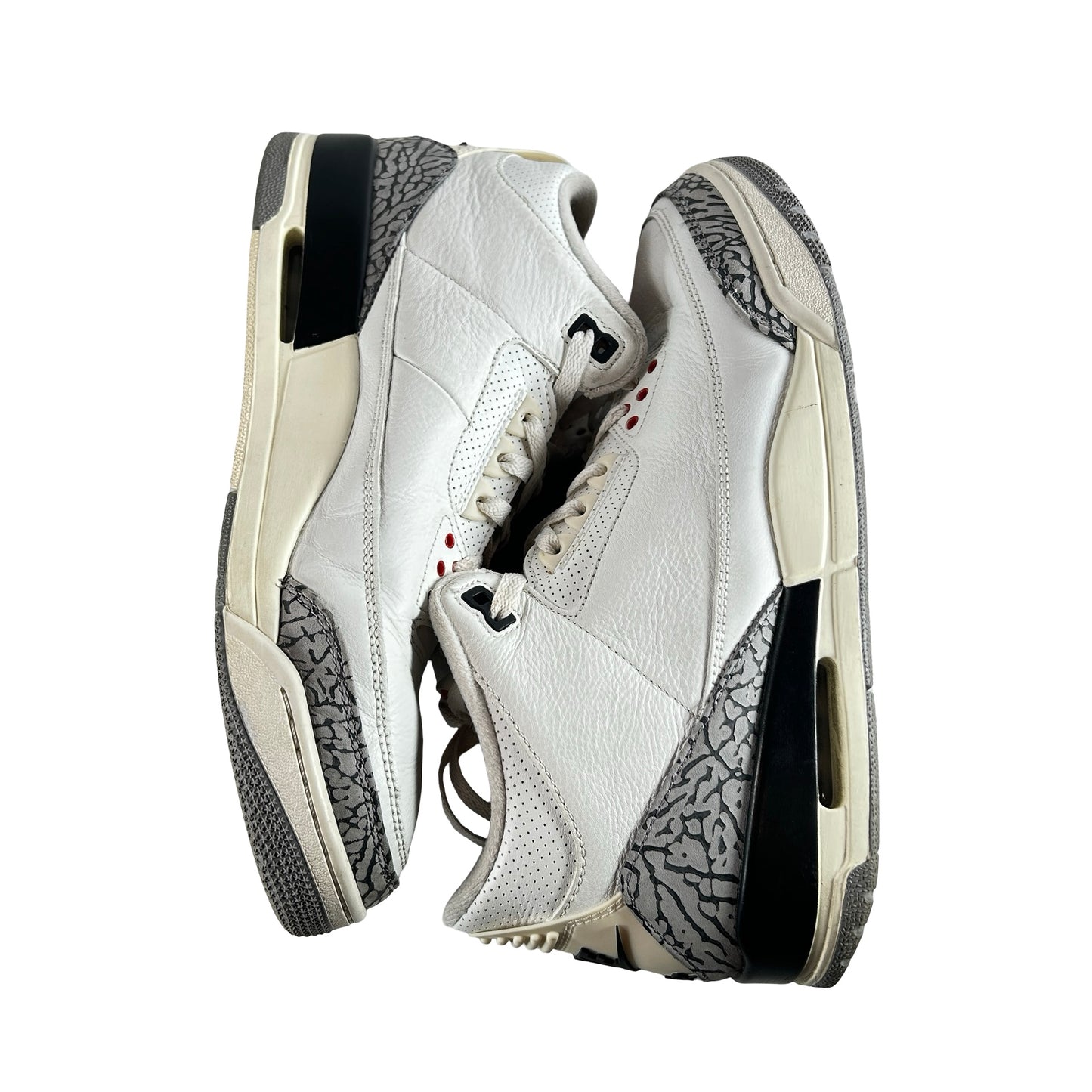 DN3707 100 Jordan 3 Retro White Cement Reimagined [USED] - 11.5 M (Used18)
