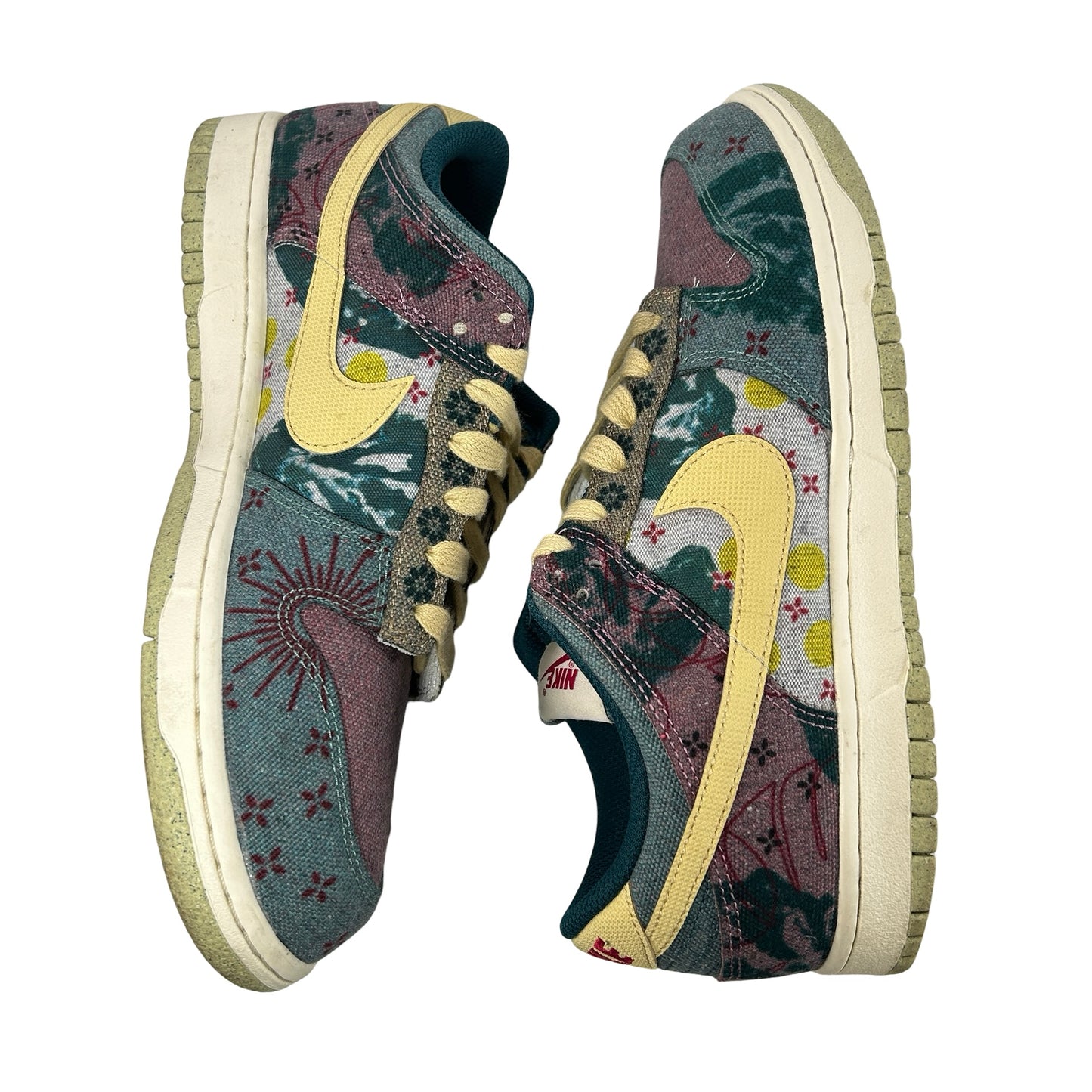 CZ9747 900 Nike Dunk Low Community Garden [USED] - 8.5 M (Used)
