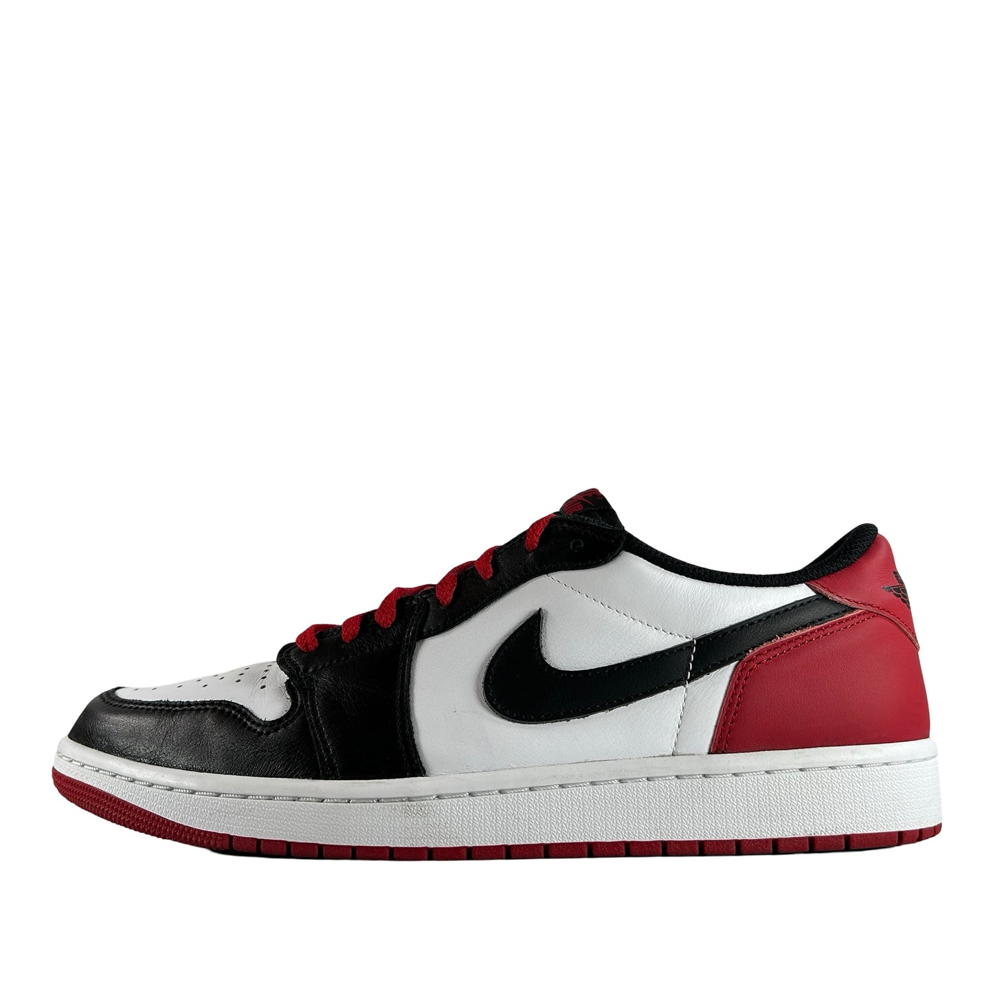 CZ0790 106  Jordan 1 Retro Low OG Black Toe (2023) [USED] - 12 M (Used2)