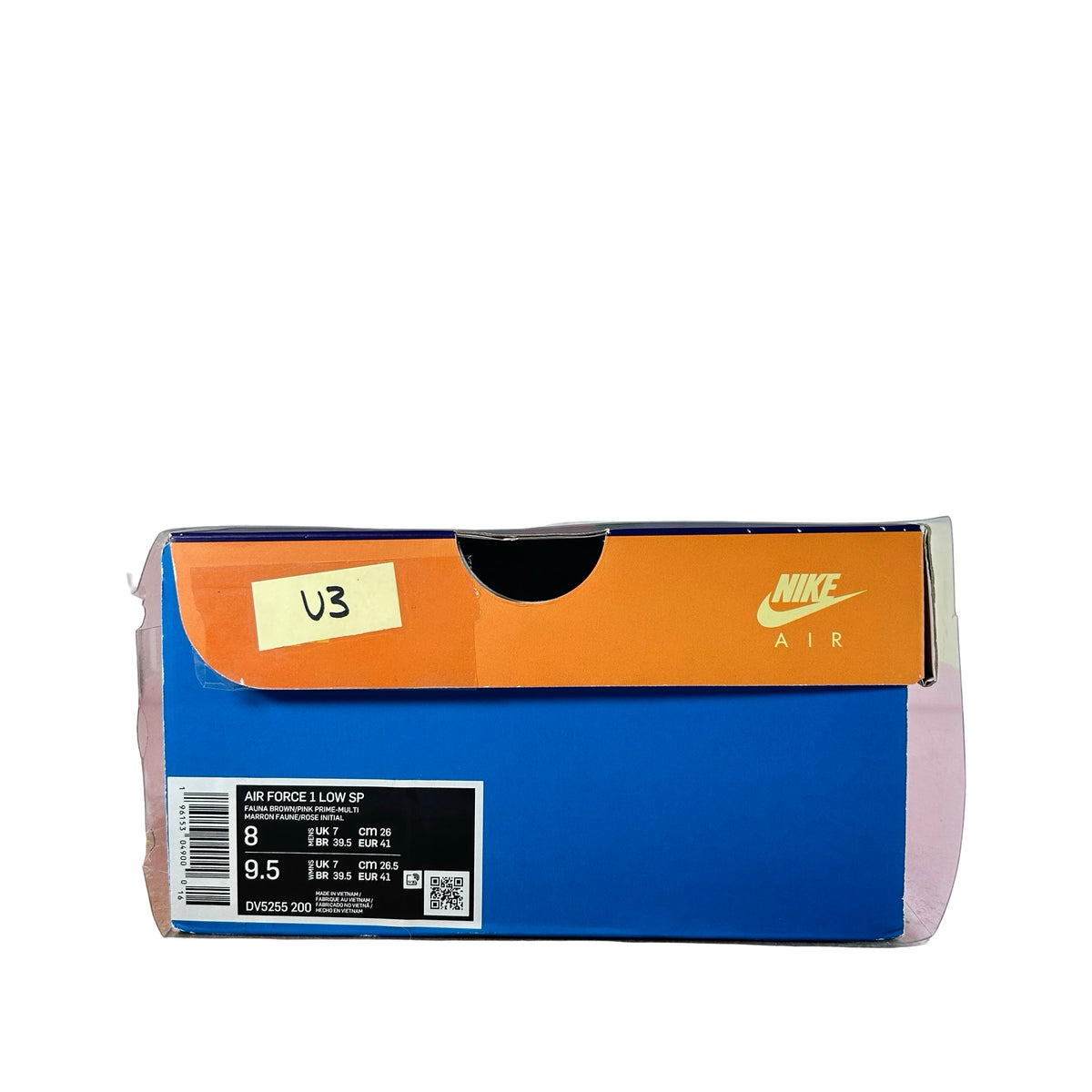 DV5255 200 Nike Air Force 1 Low SP Undefeated Multi Pink [USED] - 8 M (Used3)