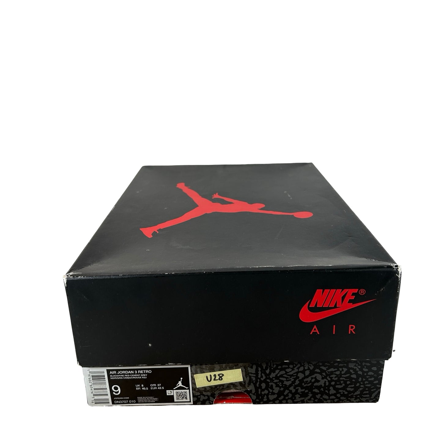 DN3707 010 Jordan 3 Retro Black Cement Reimagined (2024) [USED] - 9 M (Used28)