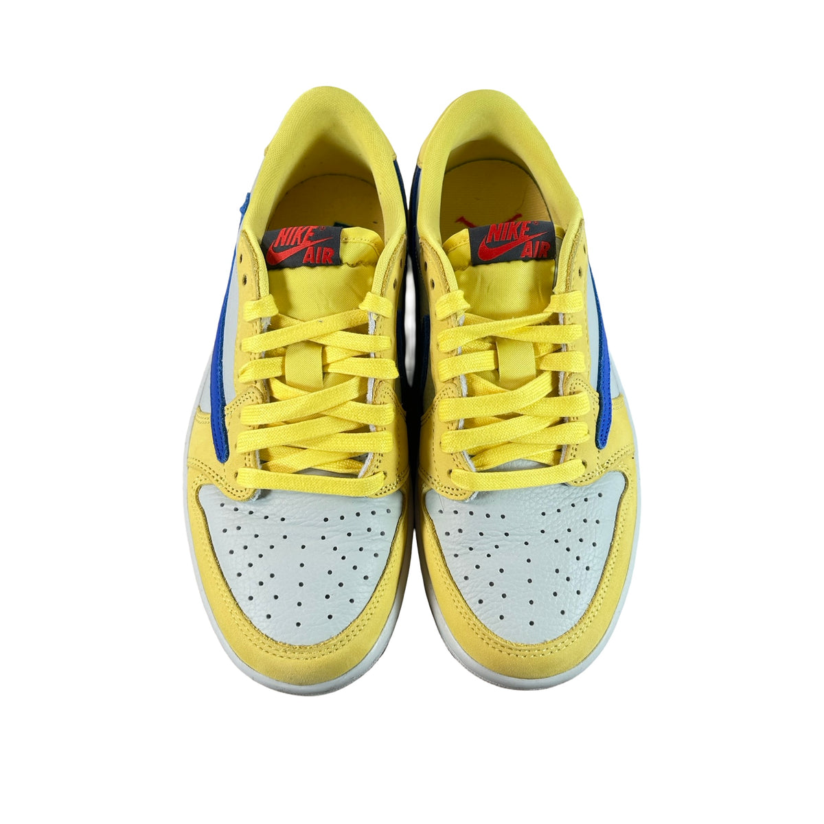 DZ4137 700 Jordan 1 Retro Low OG SP Travis Scott Canary (W) [USED] - 7 W (Used4)