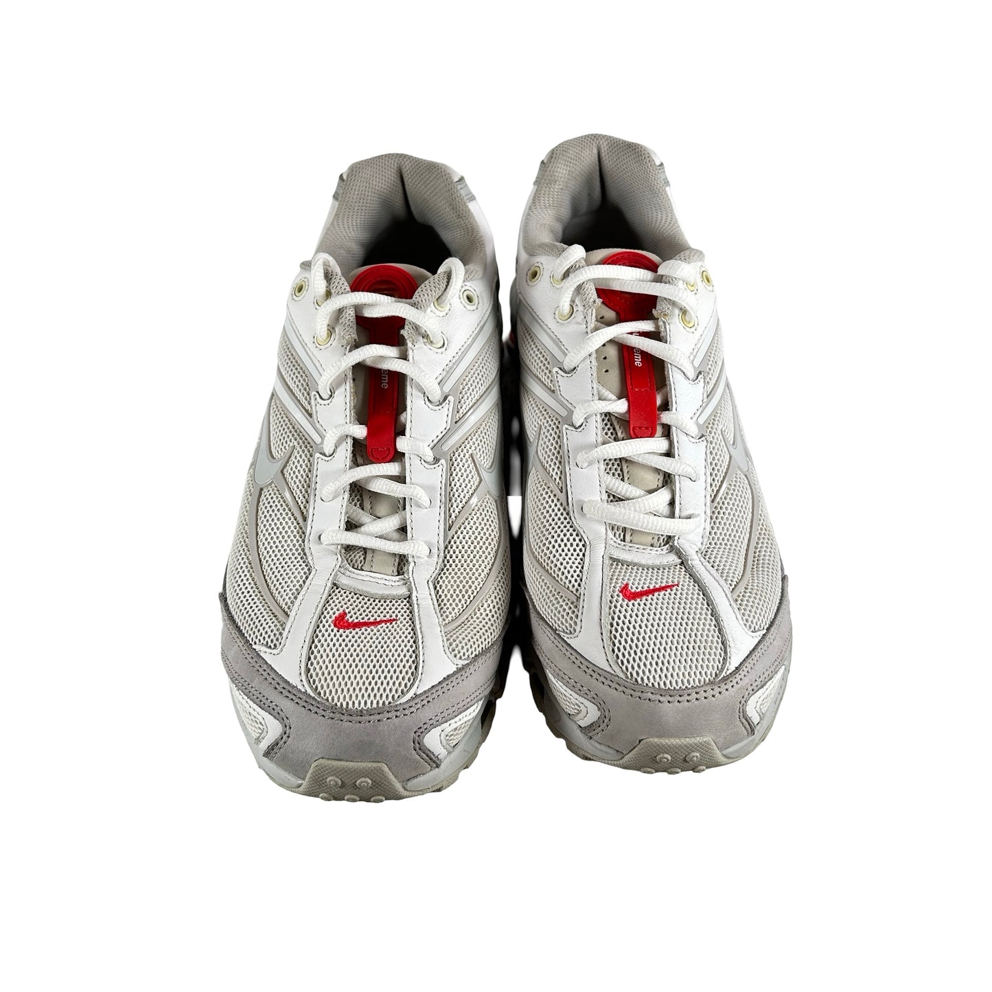 DN1615 100 Nike Shox Ride 2 SP Supreme White [USED] - 10 M (No Box) (No Insoles)