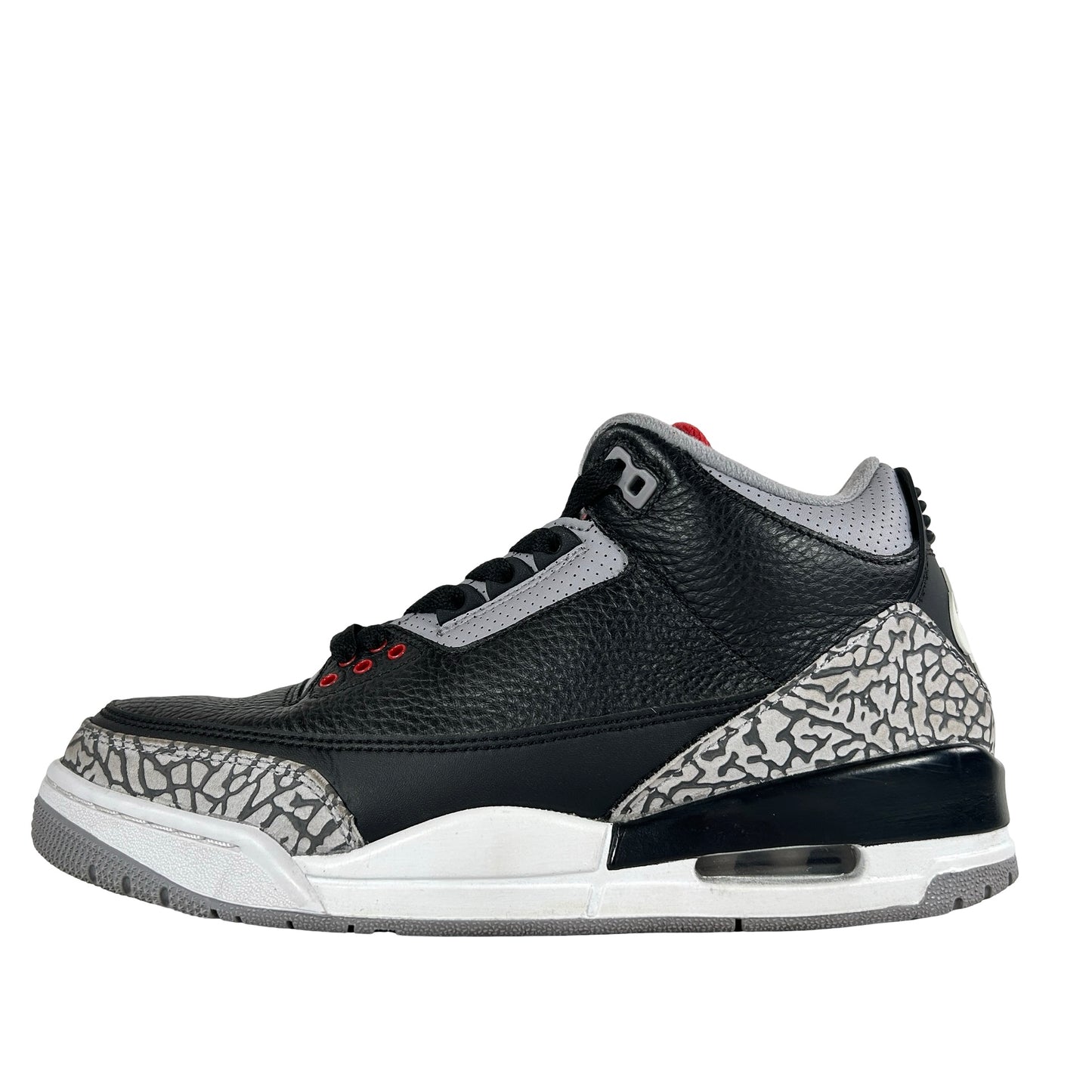 854262 001 Jordan 3 Black Cement 2018 [USED] - 8 M (Used7)