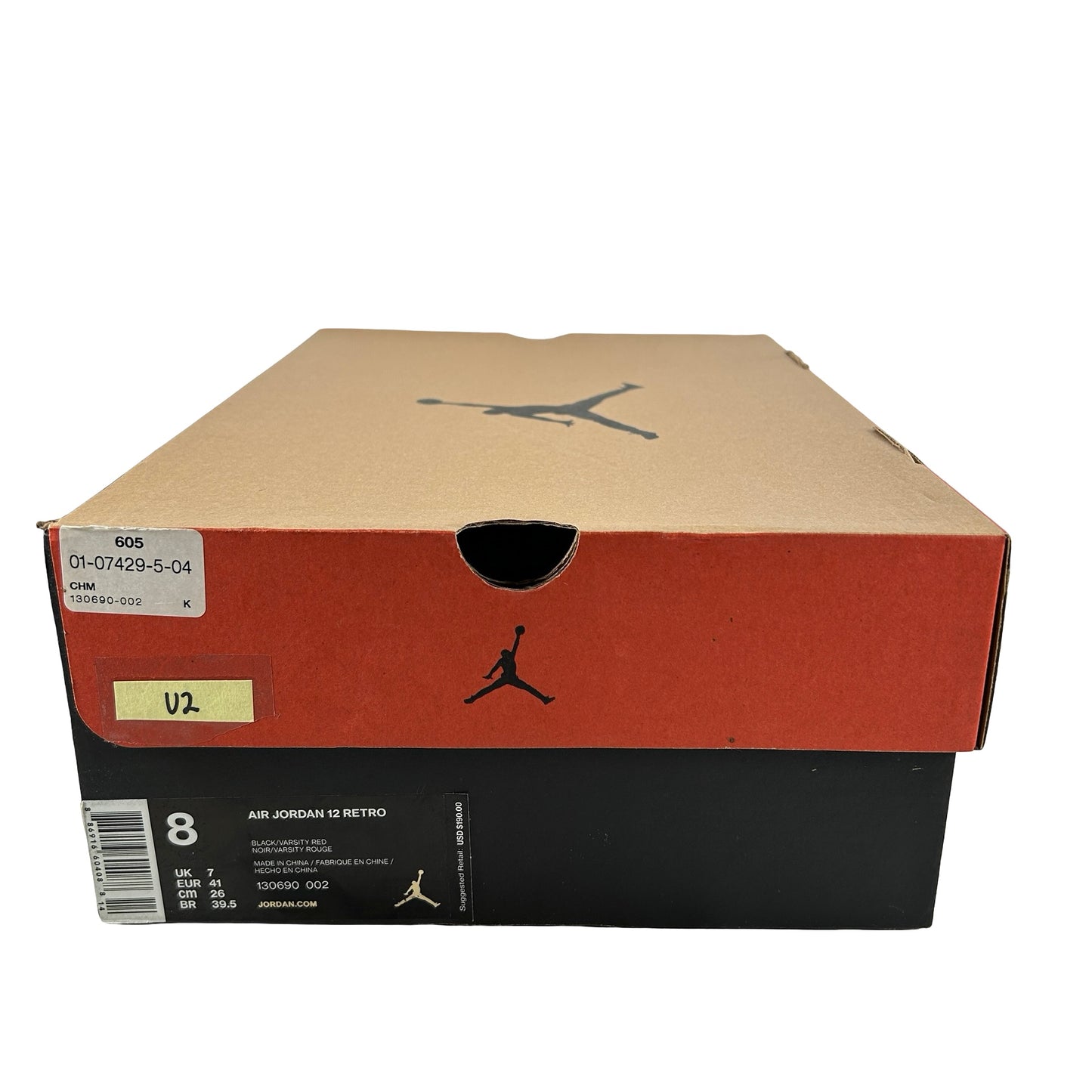 130690 002 Jordan 12 Retro Flu Game (2016) [USED] - 8 M (Used2)