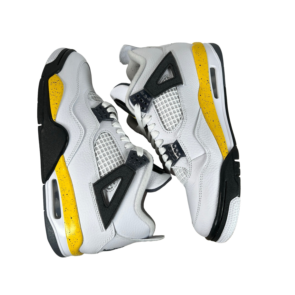 IO2463 102 Air Jordan 4 Retro Rare Air Tour Yellow [USED] - 8 M (Used)