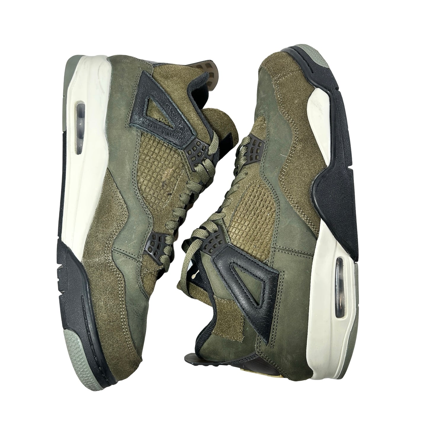 FB9927 200 Air Jordan 4 Craft Medium Olive [USED] - 11.5 M (Used) (Replace Box)