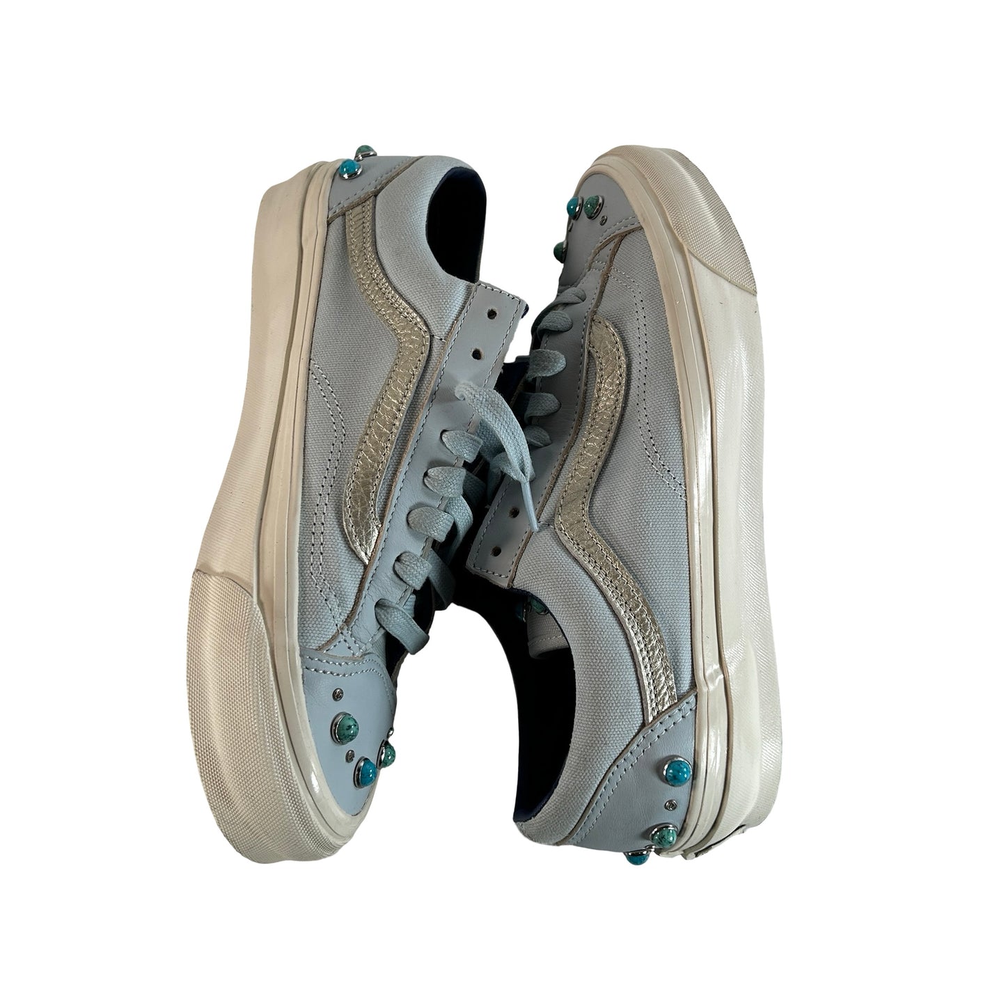 VN000EHDFOA Vans Premium Old Skool Gemstone Dawn Mist [USED] - 8.5 M (Used)