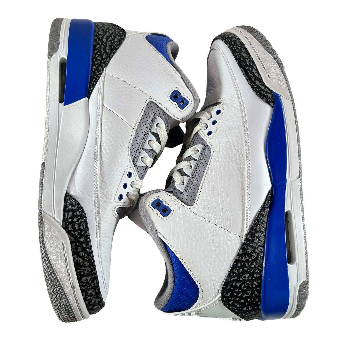 CT8532 145 Jordan 3 Retro Racer Blue [USED] - 10.5 M (Used2) (No Box2)