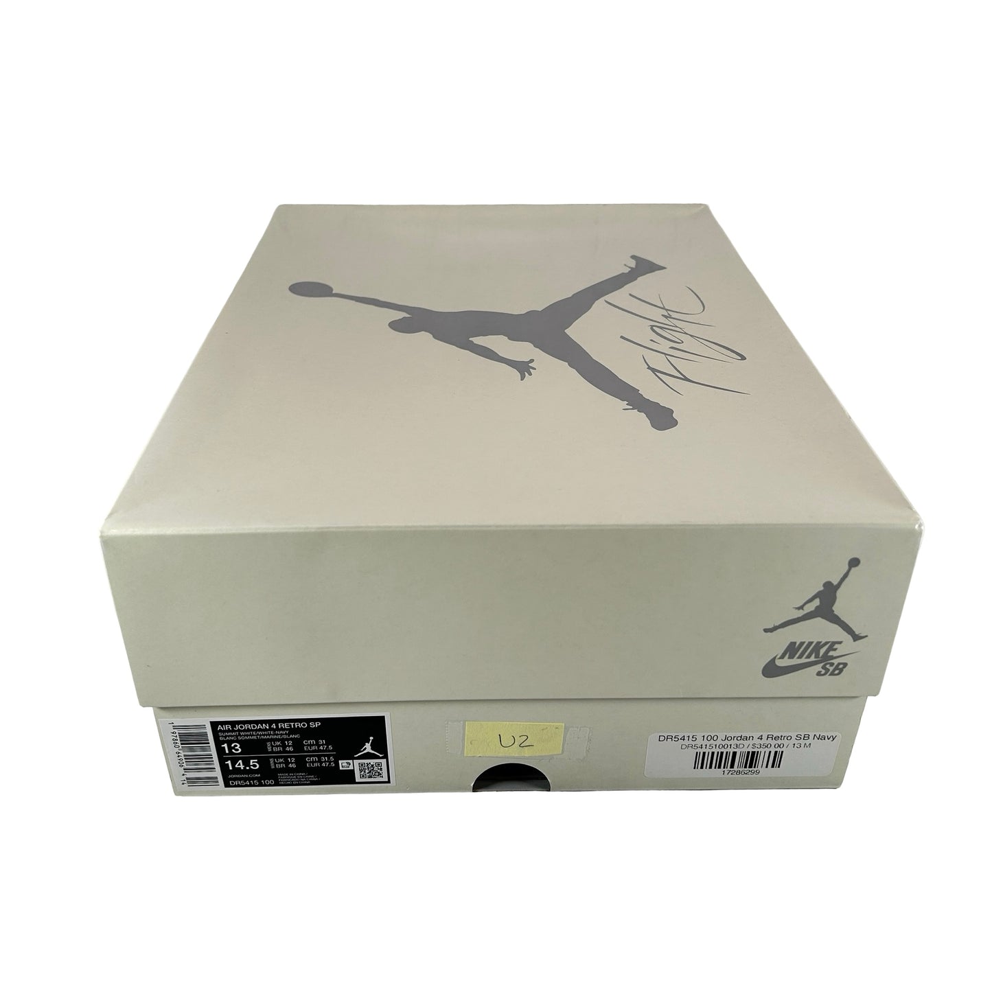 DR5415 100 Jordan 4 Retro SB Navy [USED] - 13 M (Used2)