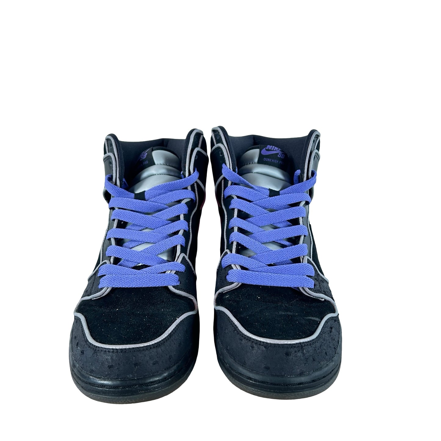 833456 002 Nike SB Dunk High Black Purple Box [USED] - 11 M (Used)