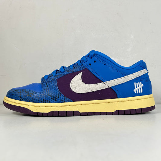 DH6508 400 Nike Dunk Low Undefeated 5 On It Dunk vs.AF1