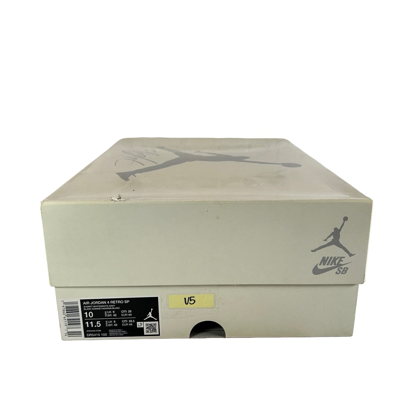 DR5415 100 Jordan 4 Retro SB Navy [USED] - 10 M (Used5)