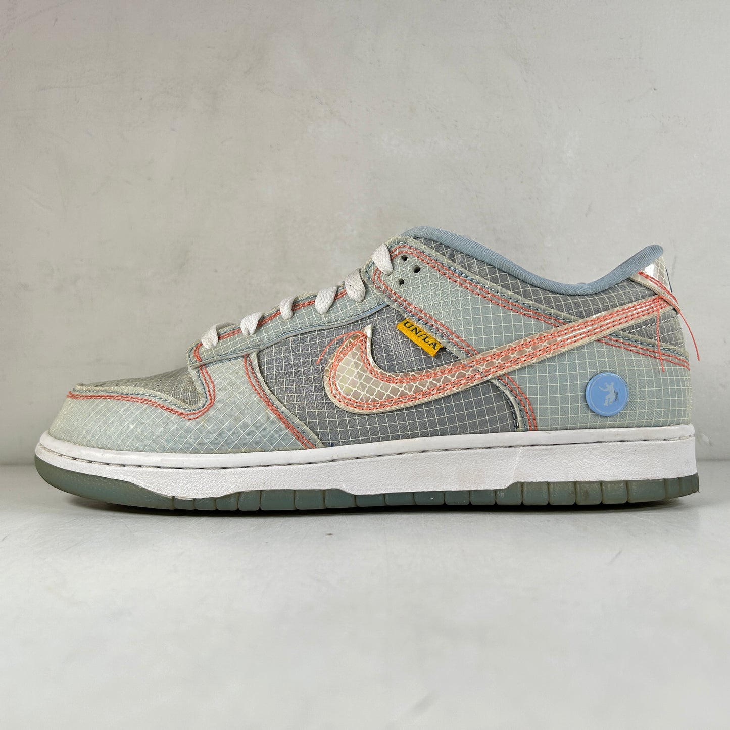 DJ9649 400 Nike Dunk Low Union Passport Pack Argon [USED] - 9.5 M (Used)