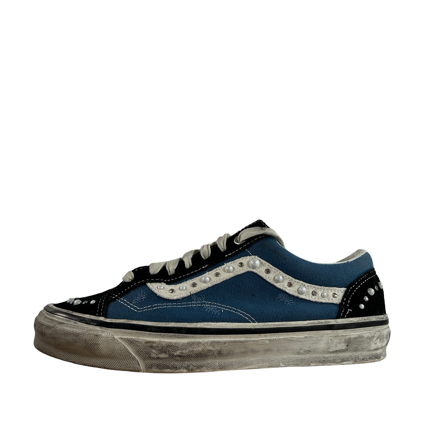 VN000E8VYA6 Vans LX Old Skool 36 Pearlized Pack Black Navy [USED] - 8.5 M (Used2)