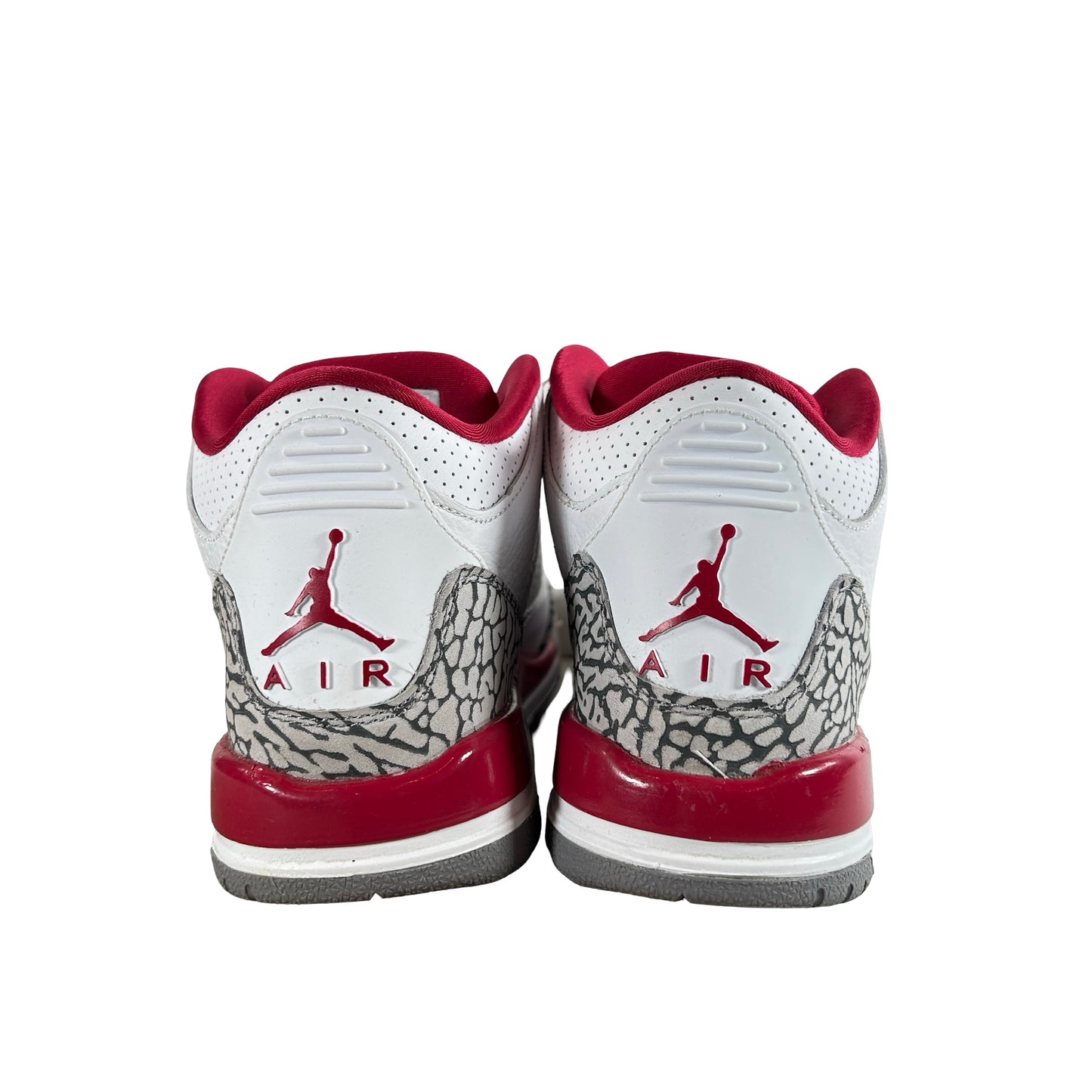 398614 126 Jordan 3 Retro Cardinal (GS) [USED] - 3.5 Y (Used)