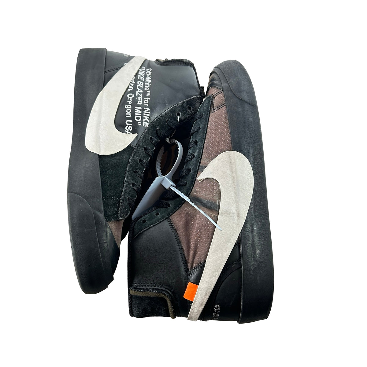 AA3832 001 Nike Blazer Off-White Black [USED] - 9.5 M (Used2)