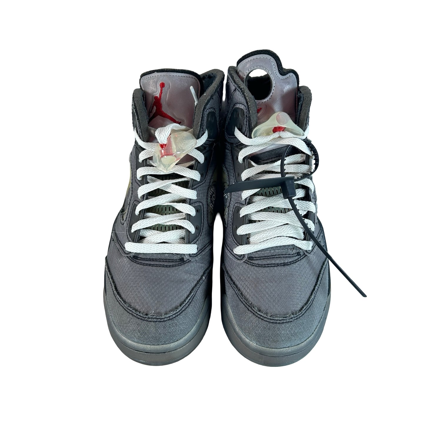CT8480 001 Jordan 5 Off-White Black [USED] - 9.5 M (Used5)