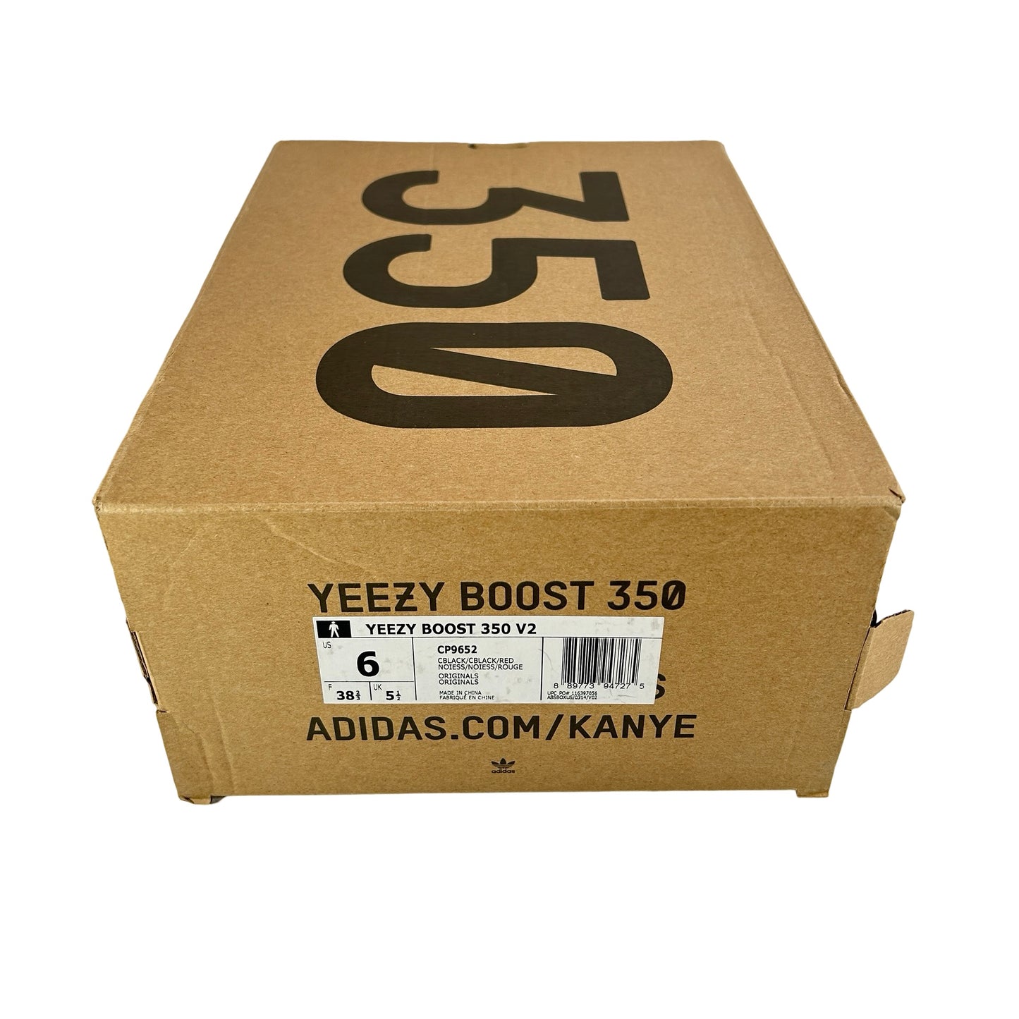 CP9652 Yeezy 350 V2 Bred [USED] - 6 M (Used)