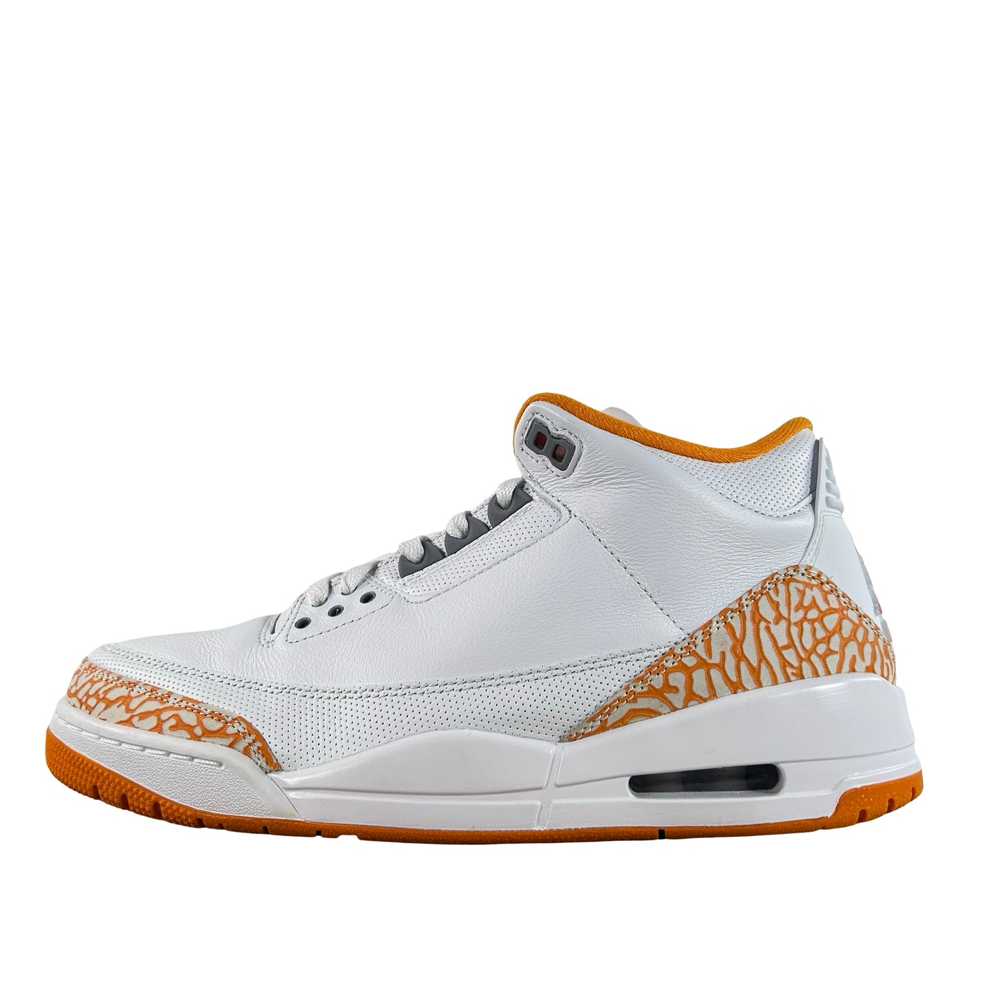 CK9246 101 Jordan 3 Retro Orange Citrus (Women's) [USED] - 11 W (Used) (No Box)