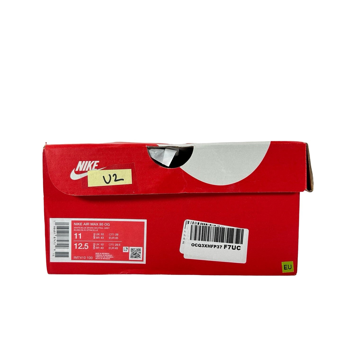 IM7410 100 Nike Air Max 95 OG Big Bubble Blue Spark [USED] - 11 M (Used2)