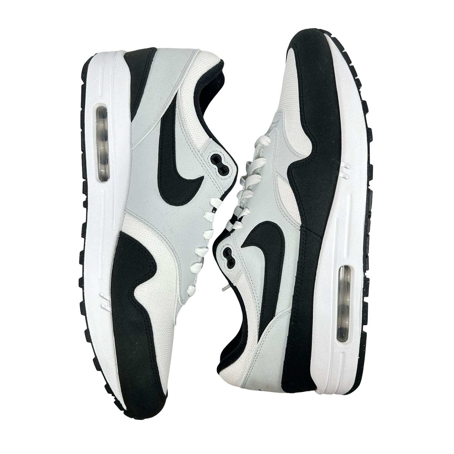 FD9082 107 Nike Air Max 1 White Black [USED] - 13 M (Used) (Replace Box)