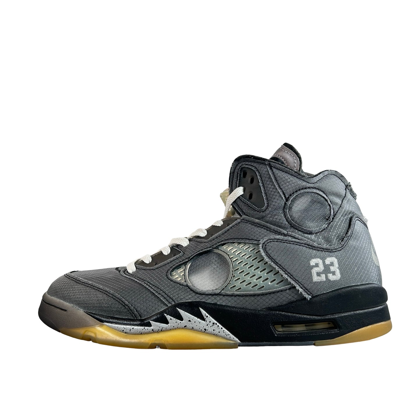 CT8480 001 Jordan 5 Off-White Black [USED] - 14 M (Used2)