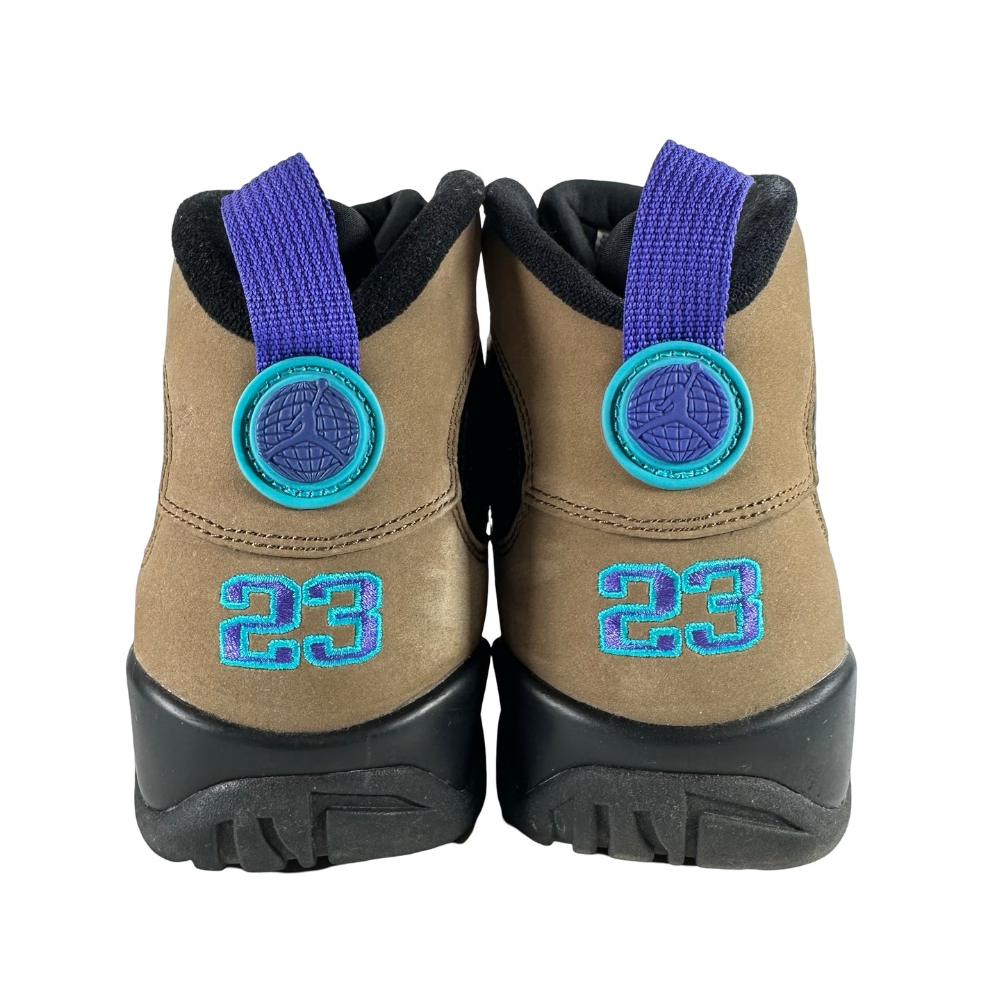 CT8019 034 Jordan 9 Retro Light Olive Concord [USED] - 9.5 (Used)