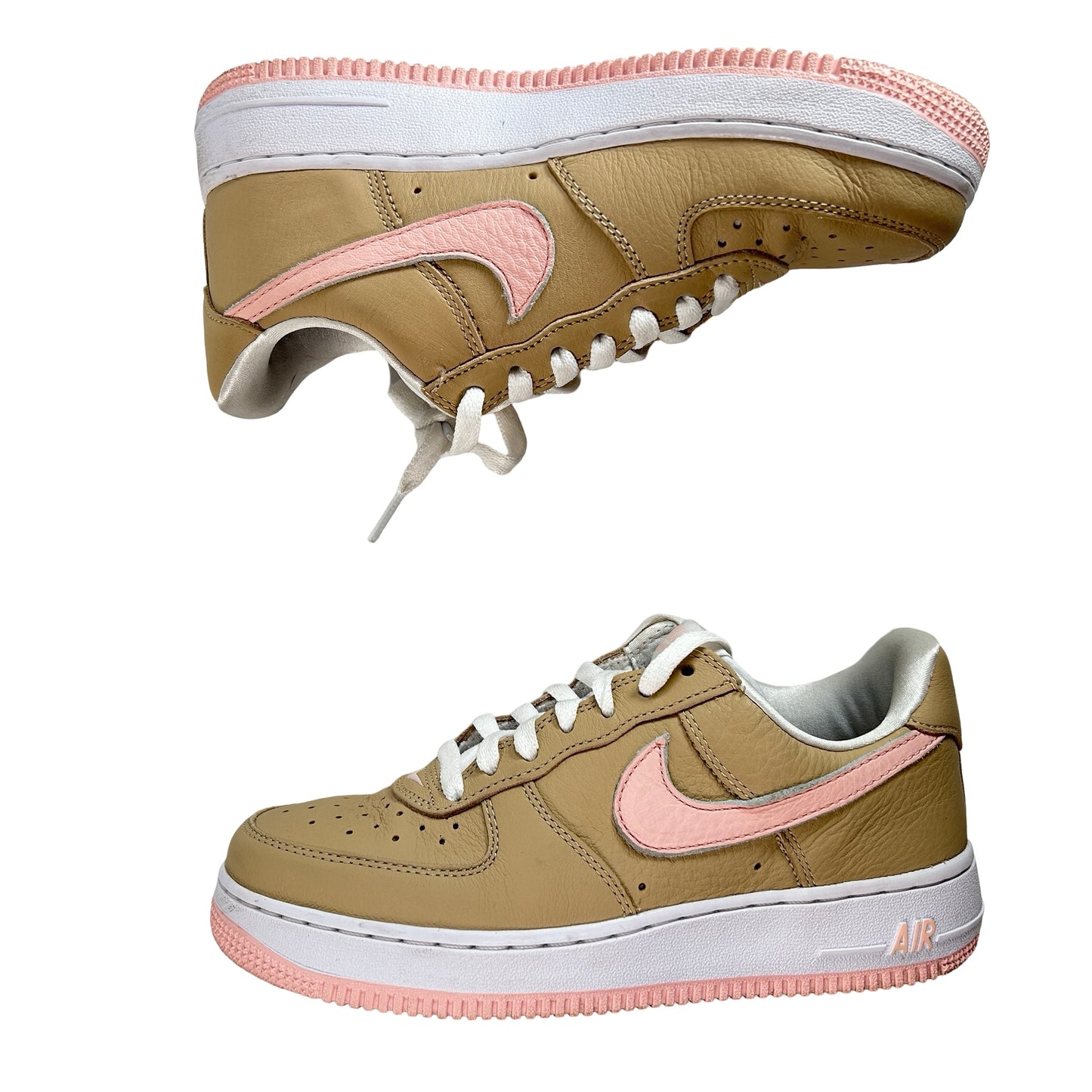 845053 201 Nike Air Force 1 Low Linen (2024) [USED] - 6 M (Used) (No Box)