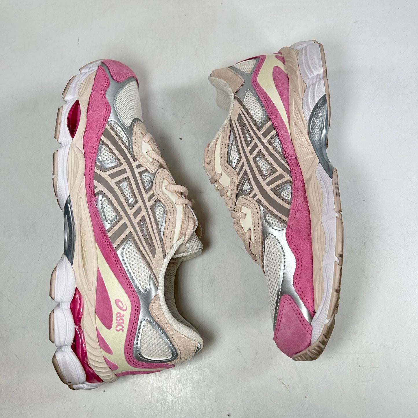 1203A383 104 ASICS Gel-NYC Cream Mineral Beige Pink [USED] - 10 M (Used) (Replace Box)