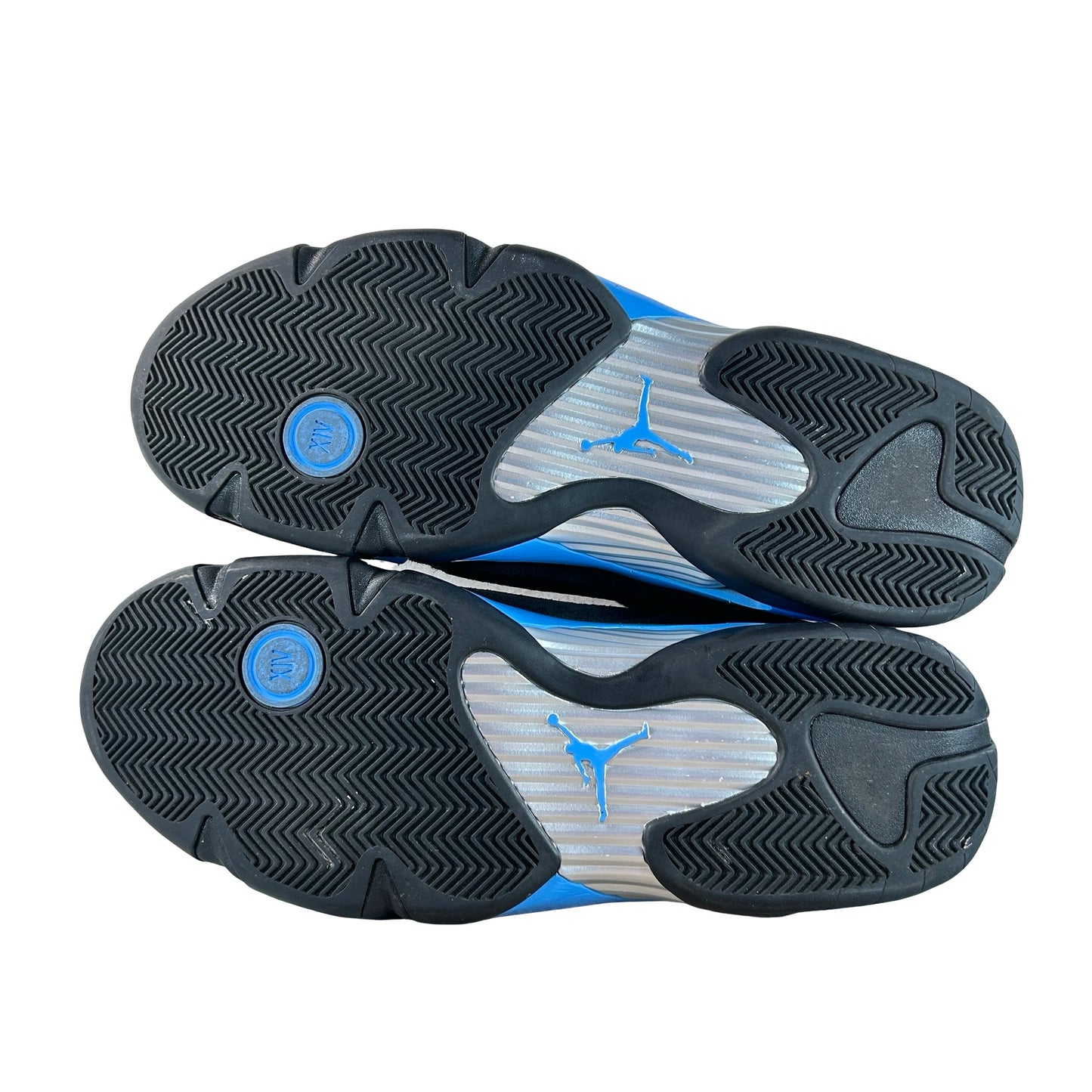 487471 007 Jordan 14 Retro Black University Blue (2026) [USED] - 15 M (Used)