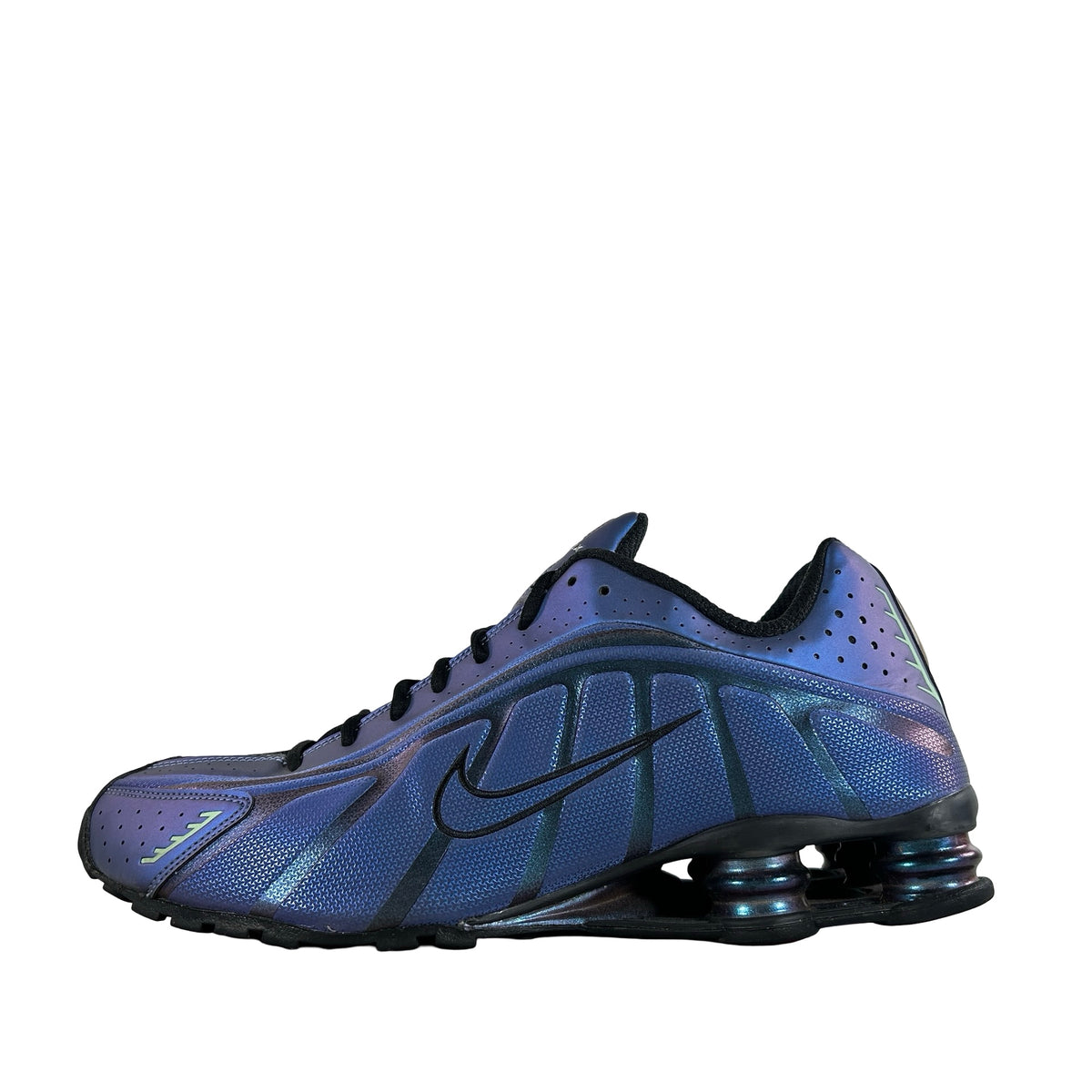 HQ3446 001 Nike Shox R4 Iridescent [USED] - 13 M (Used) (No Box)