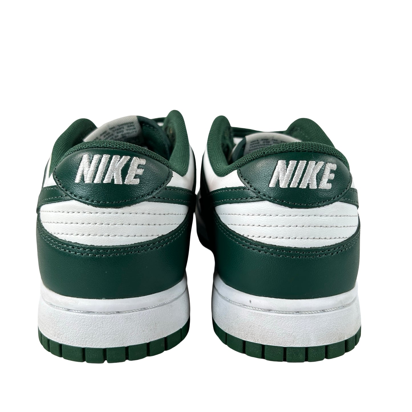 DD1391 101 Nike Dunk Low Michigan State [USED] - 9.5 M (Used)