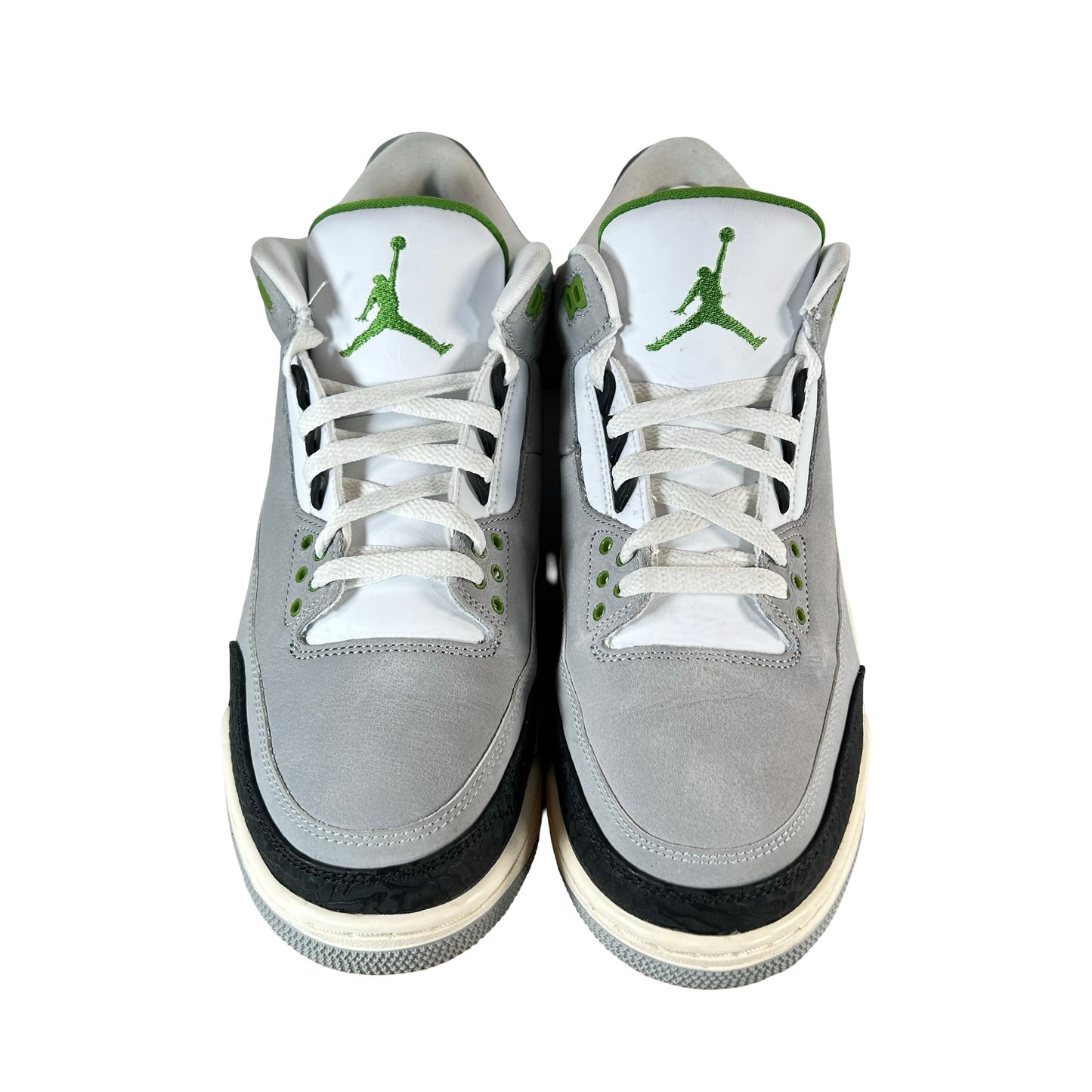 136064 006 Jordan 3 Retro Chlorophyll [USED] - 10.5 M (Used)
