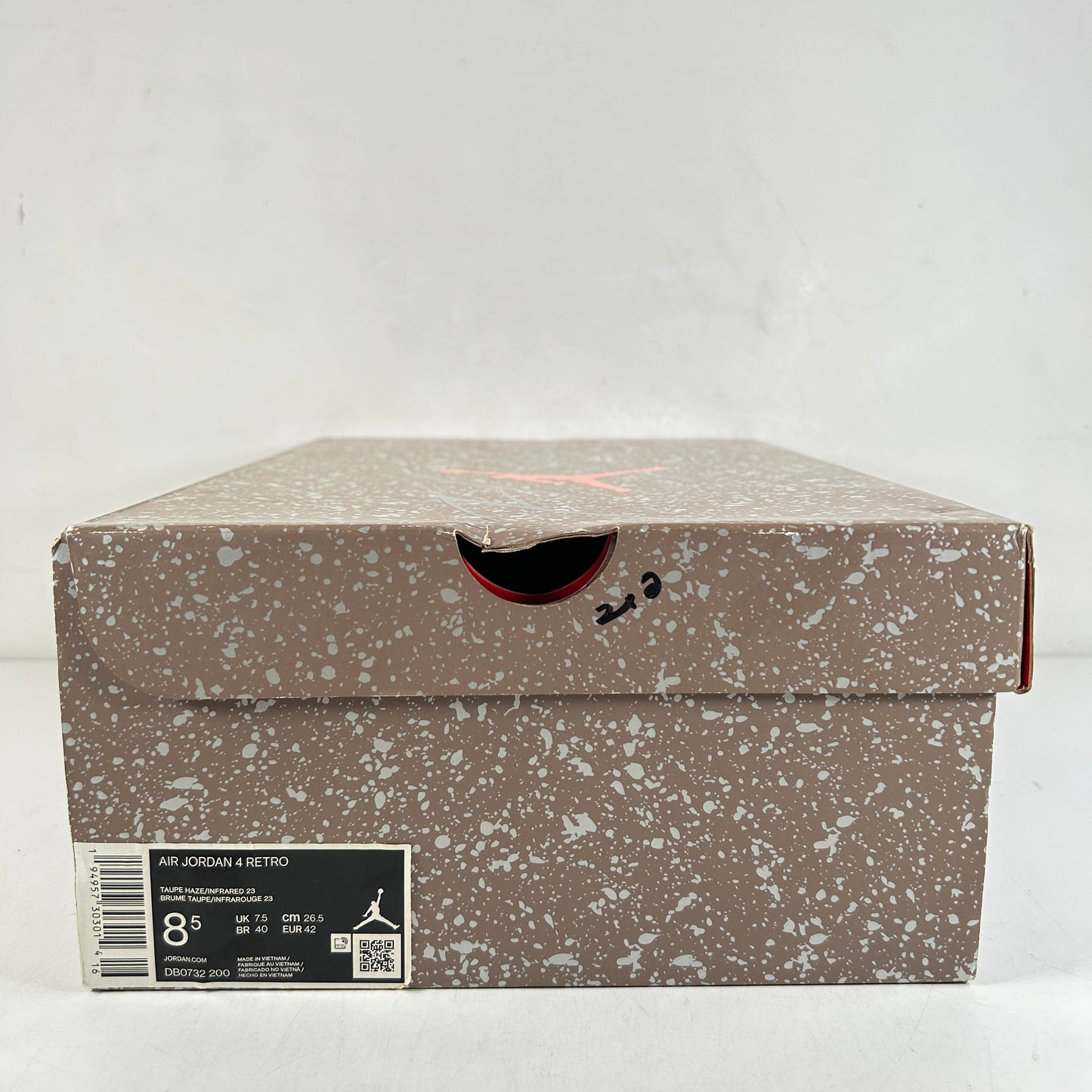 DB0732 200 Jordan 4 Taupe Haze [USED] - 8.5 M (Used)