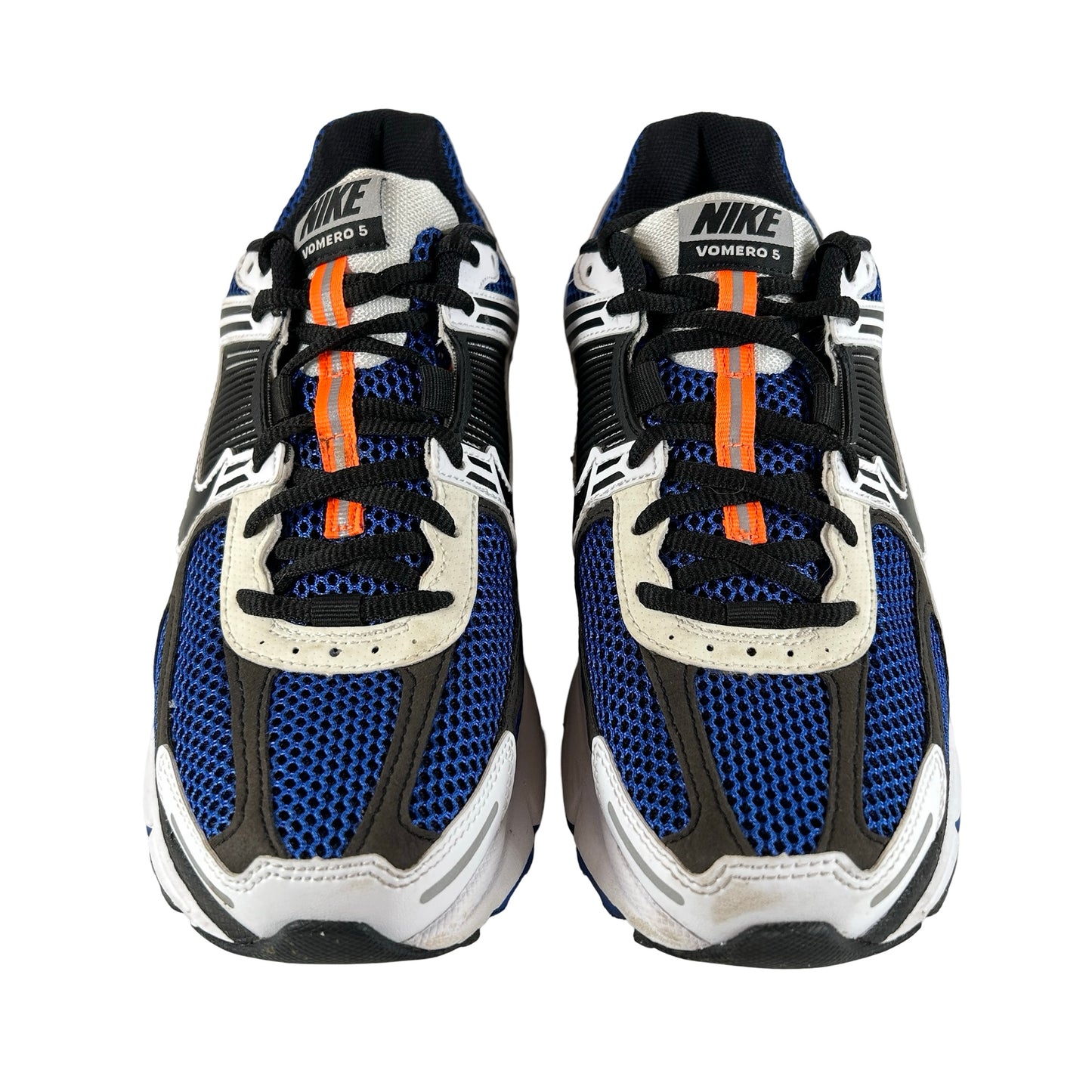 CI1694 100 Nike Zoom Vomero 5 White Racer Blue Black [USED] - 8.5 M (Used)