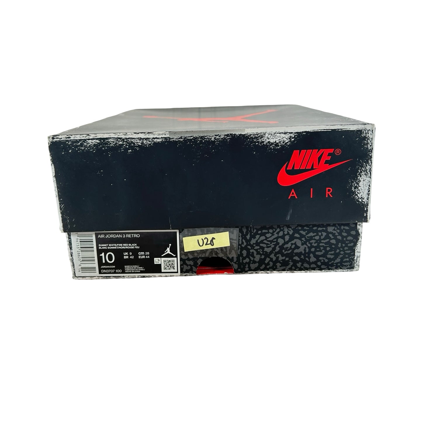DN3707 100 Jordan 3 Retro White Cement Reimagined [USED] - 10 M (Used28)