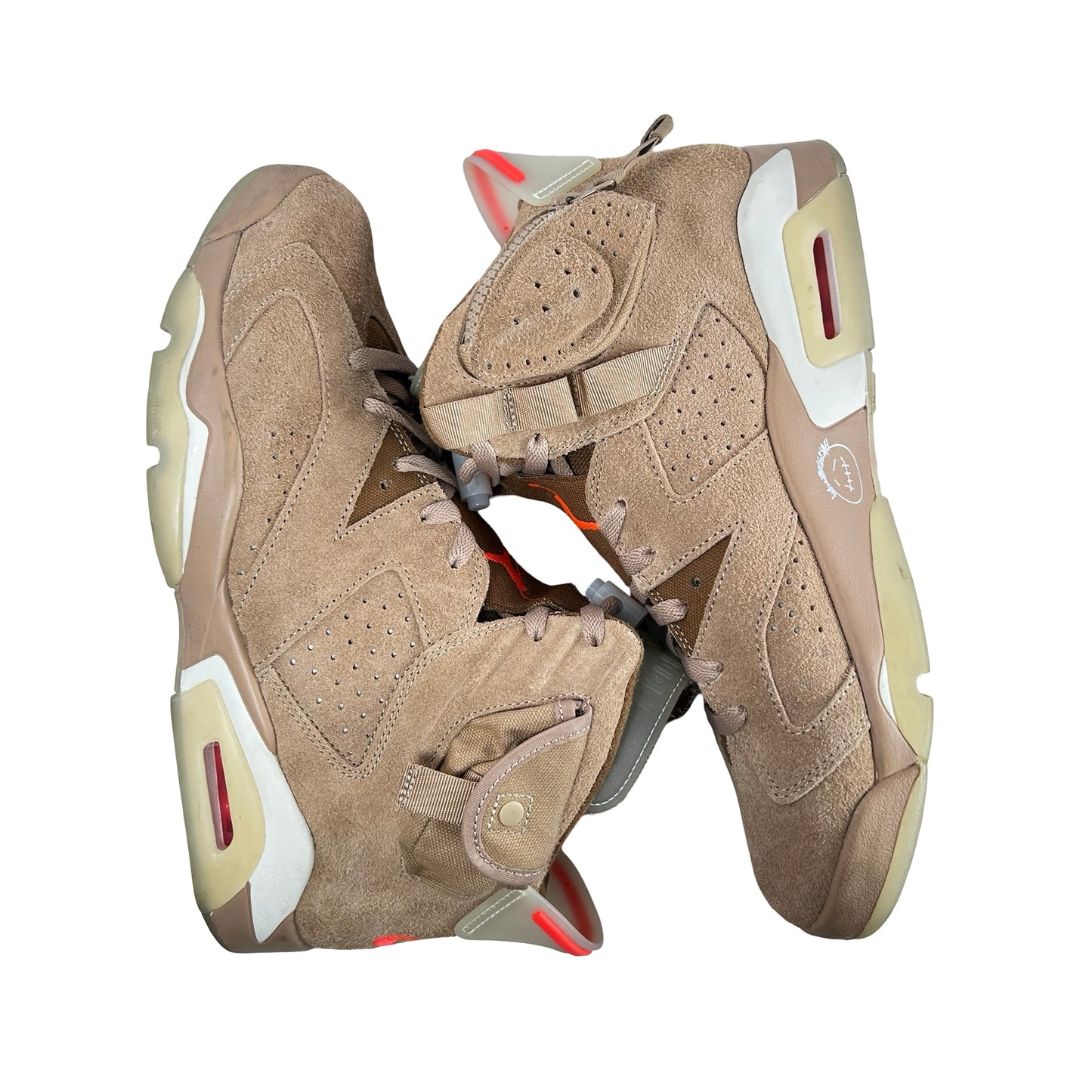 DH0690 200 Jordan 6 Retro Travis Scott Caqui británico