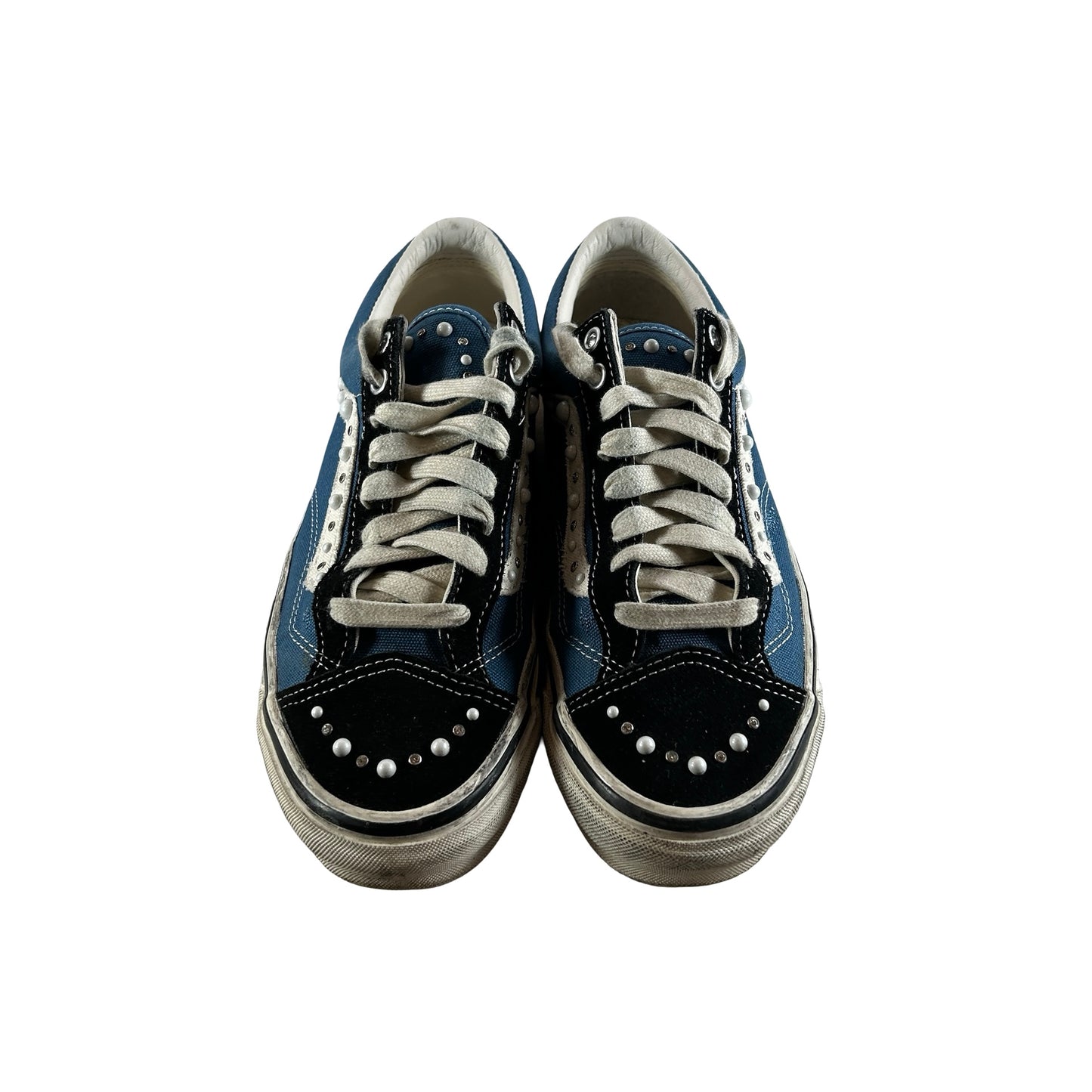 VN000E8VYA6 Vans LX Old Skool 36 Pearlized Pack Black Navy [USED] - 8.5 M (Used2)