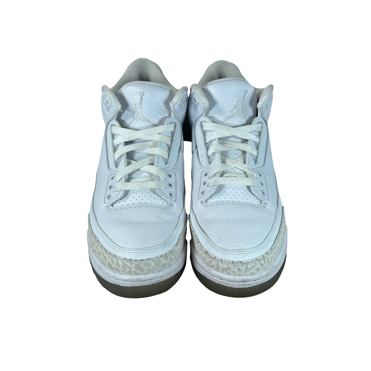136064 111 Jordan 3 Retro Pure White (2018) [USED] - 10 M (Used2)