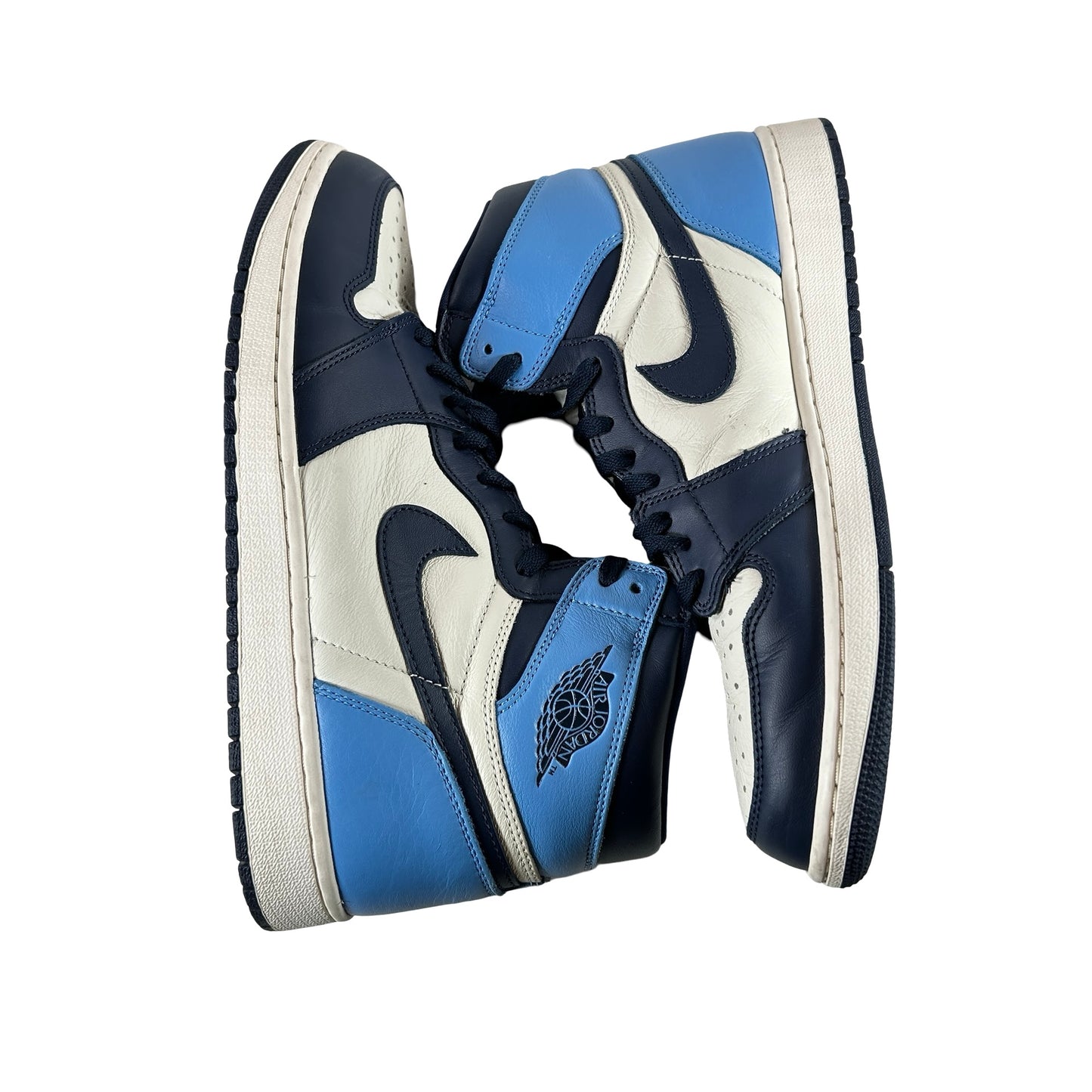 555088 140 Jordan 1 Obsidian UNC [USED] - 12 M (Used2) (No Box2)