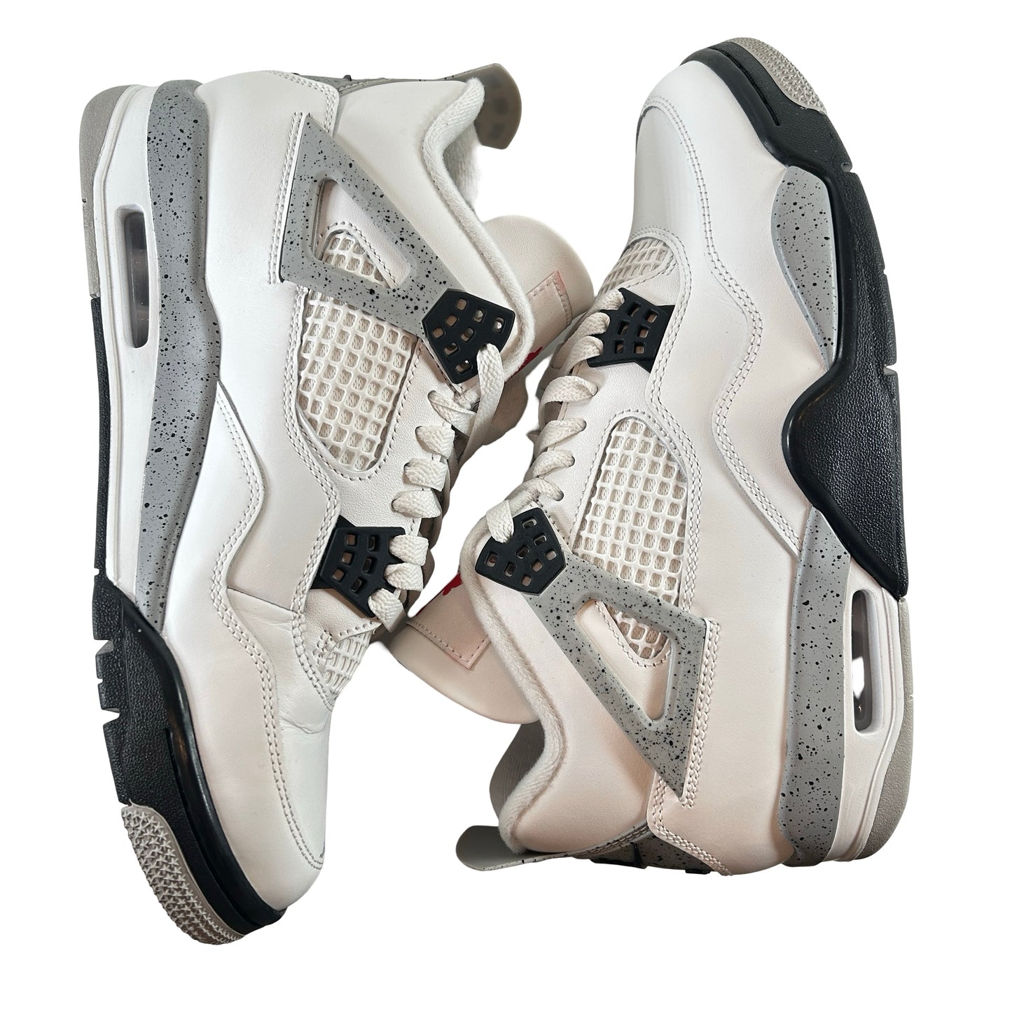 FV5029 100 Jordan 4 Retro White Cement (2025) [USED] - 9 M (Used7)